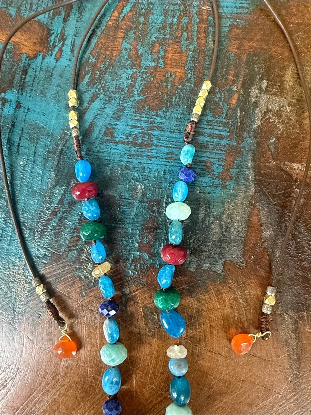 Sundance ”Beach Bonfire” sliding knot necklace. New with tags.